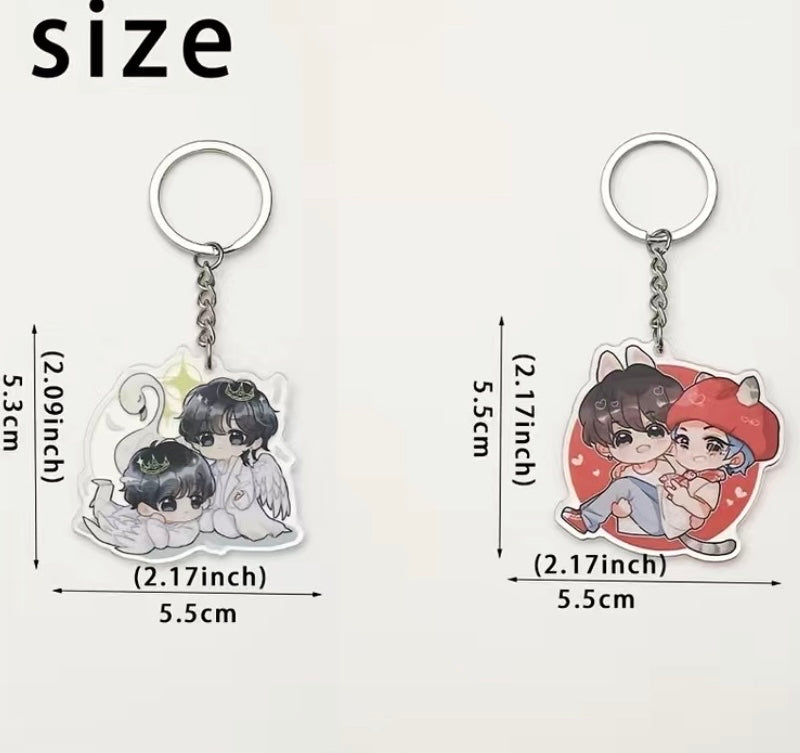 Kpop Acrylic keychains