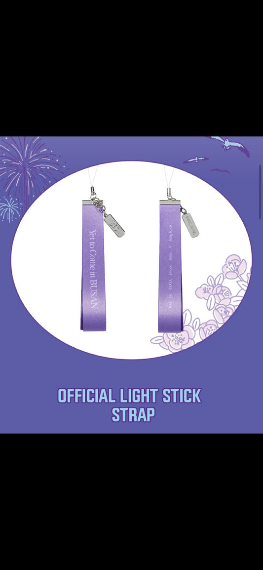 BTS Yet to Come lightstick strap