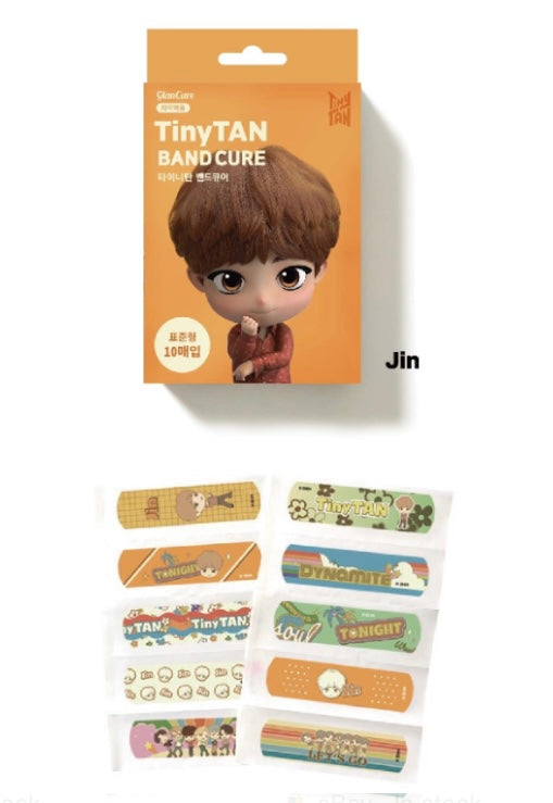 BTS Tiny Tan bandages