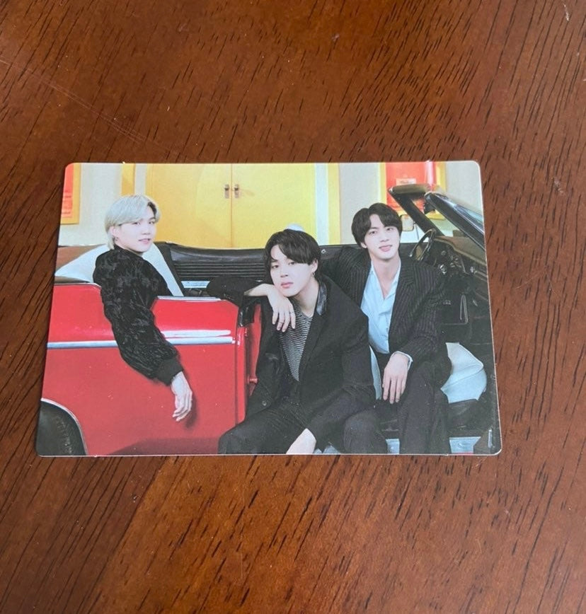 BTS Suga (Yoongi) Mini tour Photocards