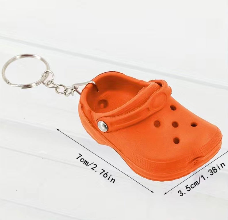 Shoe keychains