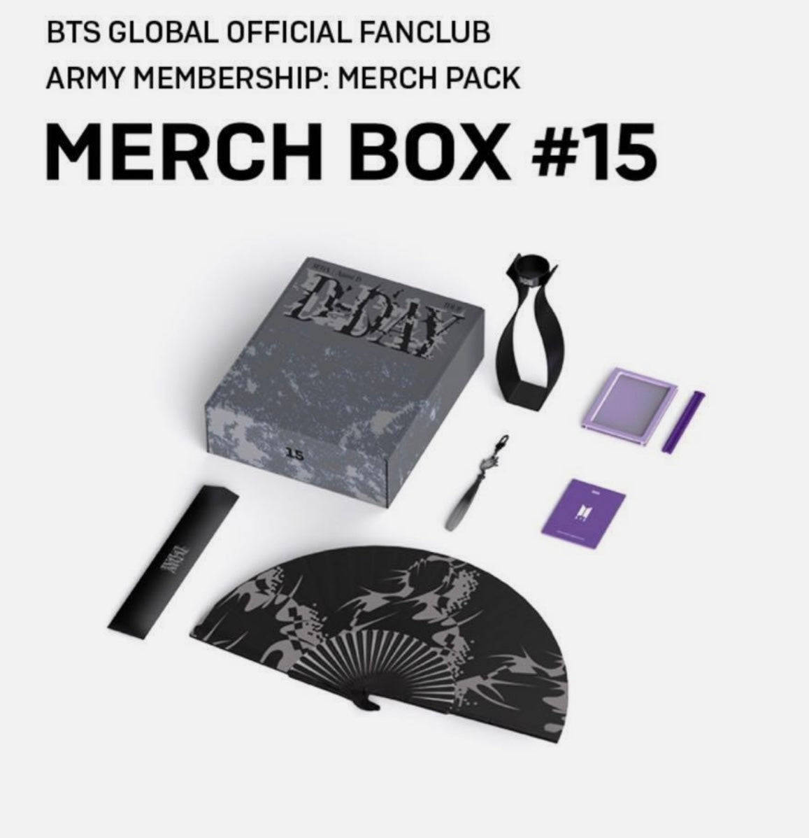 BTS merch box #15 D-Day