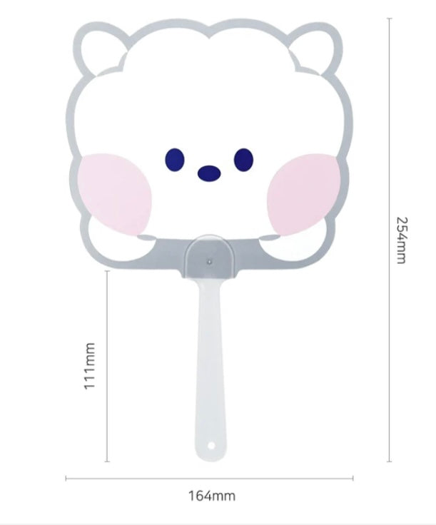 BT21 picket hand fan