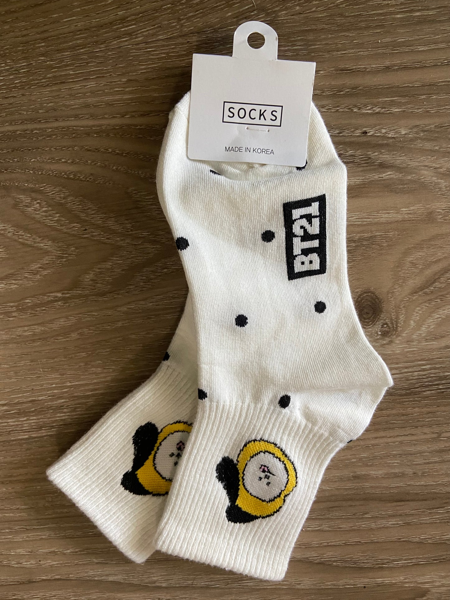 Bt21 inspired crew socks