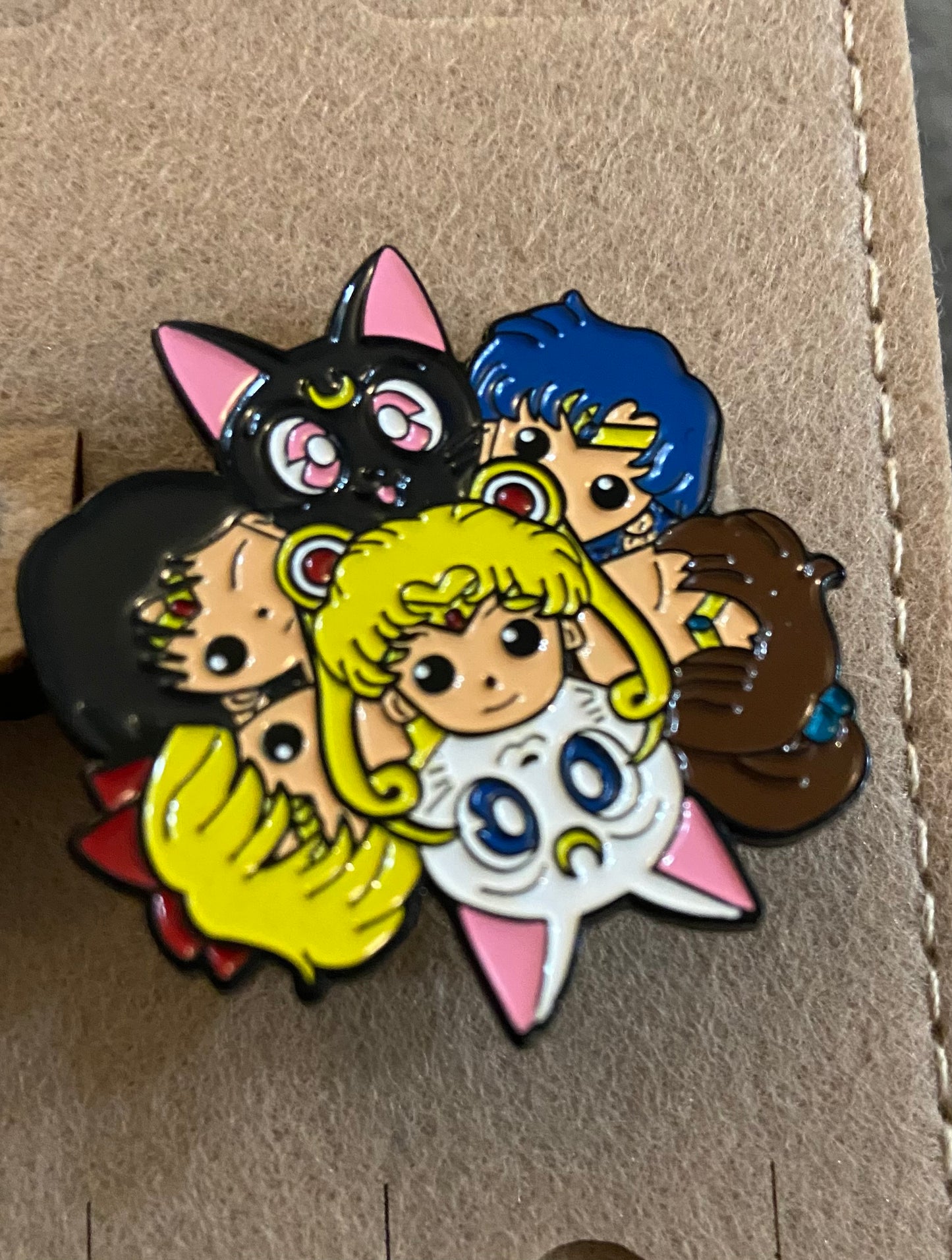 Sailor moon group pin