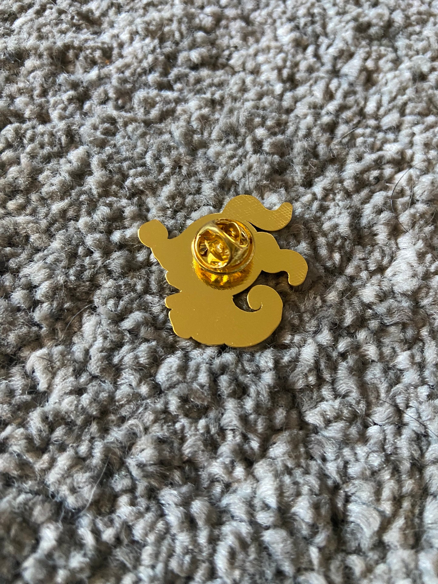 Ghost dog pin