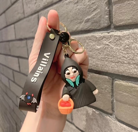 Wicked witch villain inspired keychain