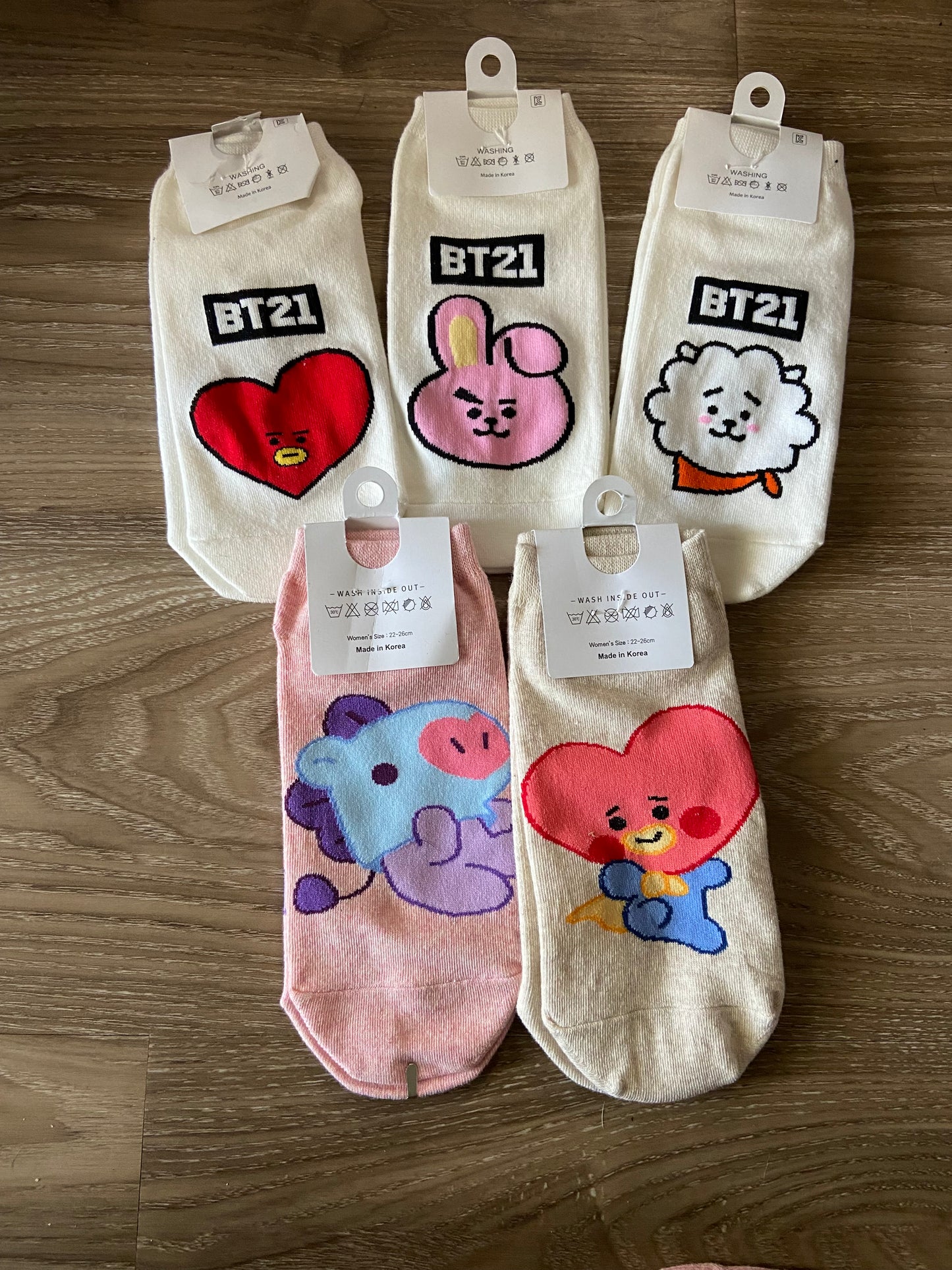 Bt21 inspired socks