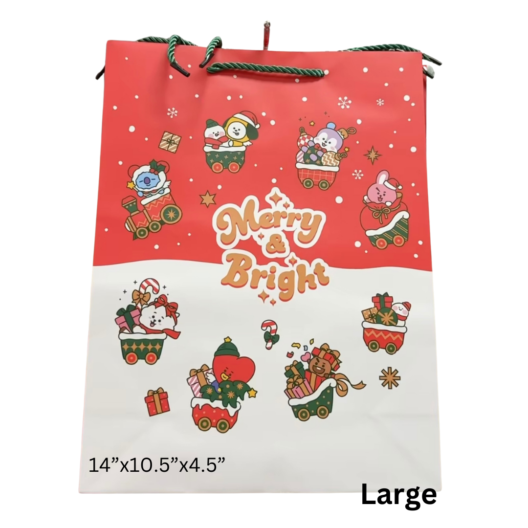 BT21 Holiday Gift Wrap Supplies