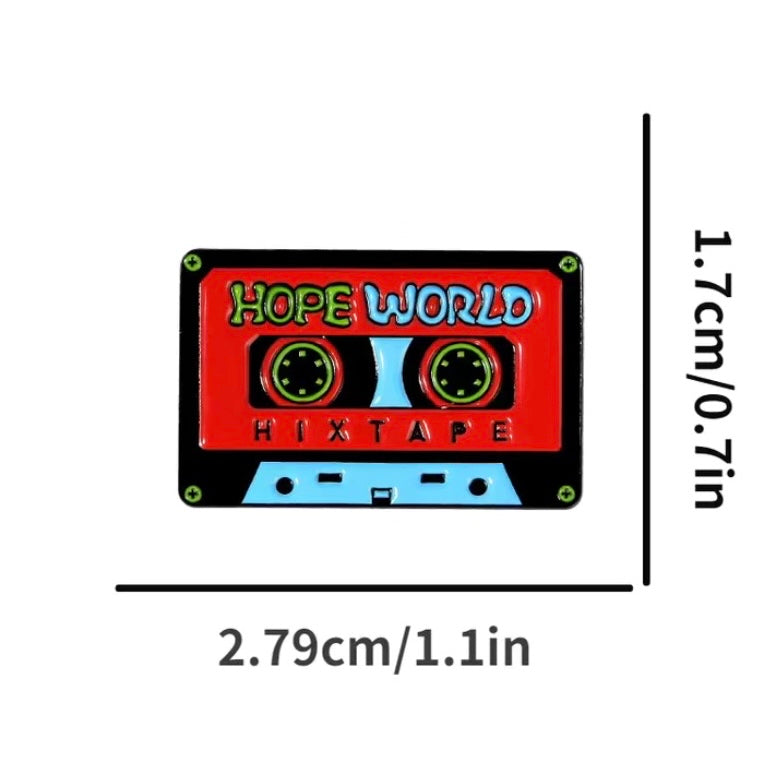 Hope world pin