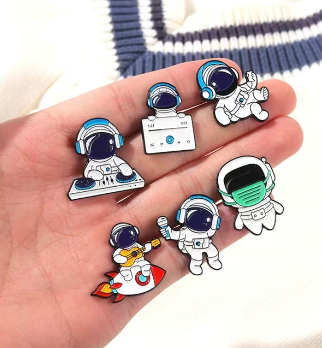 Astronaut pins