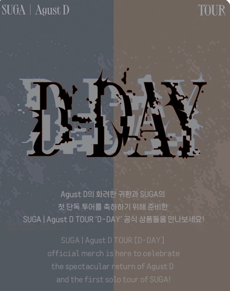 agust D DDay tour Photo strip