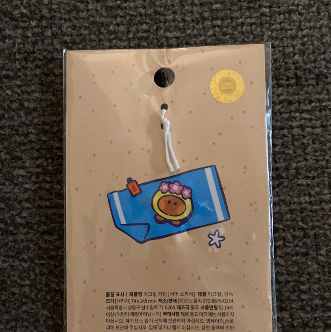 BT21 various keychains