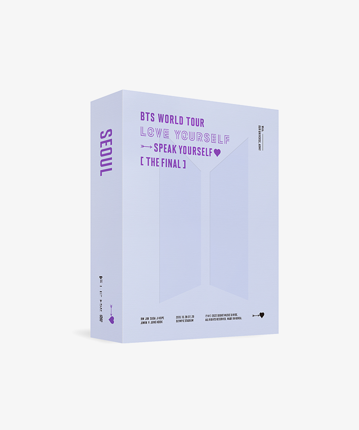 BTS Speak Yourself the Final DVD