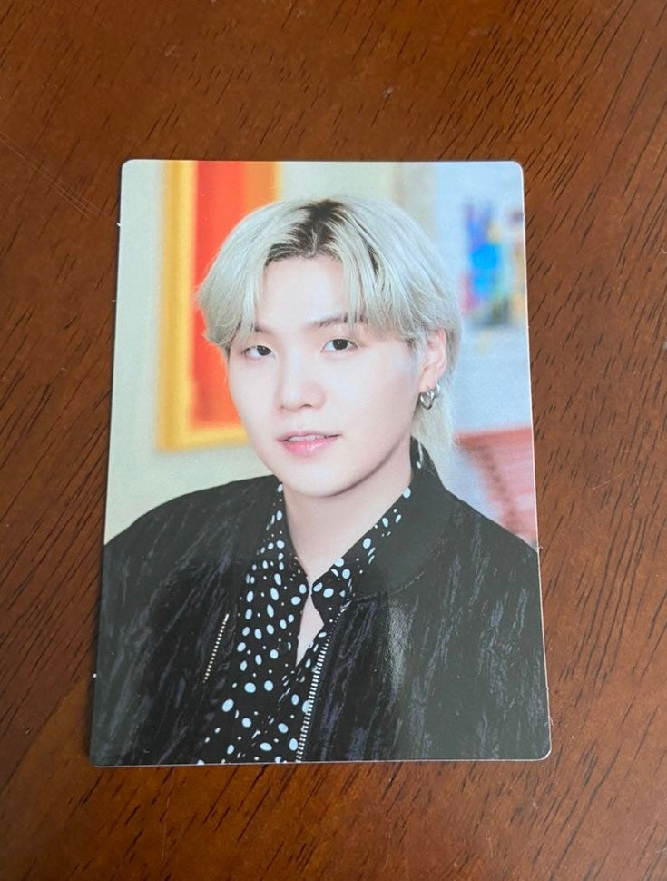 BTS Suga (Yoongi) Mini tour Photocards