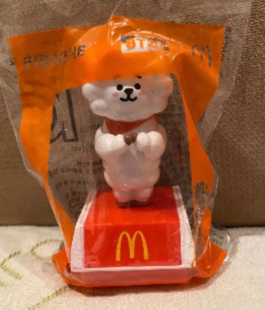 BT21 x McDonald’s collab toys