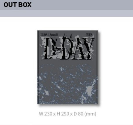 BTS merch box #15 D-Day