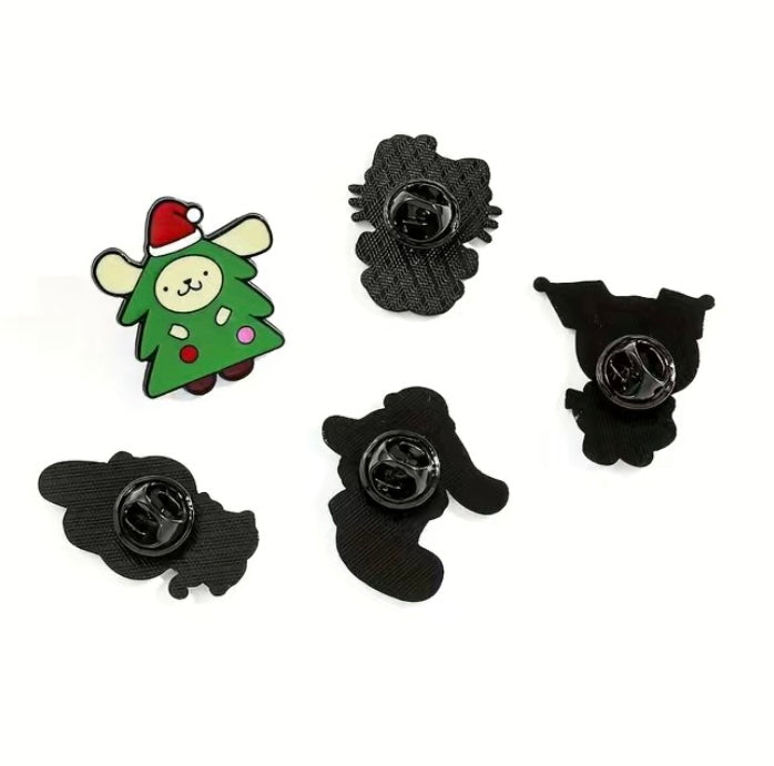 Sanrio inspired holiday pins