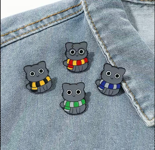 Harry Potter cat pins