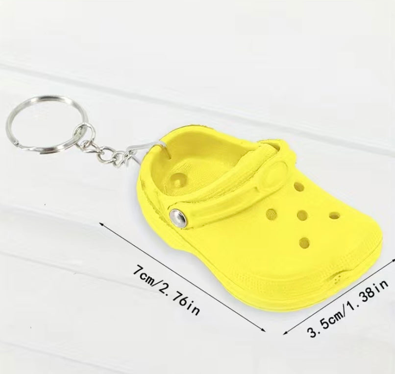 Shoe keychains