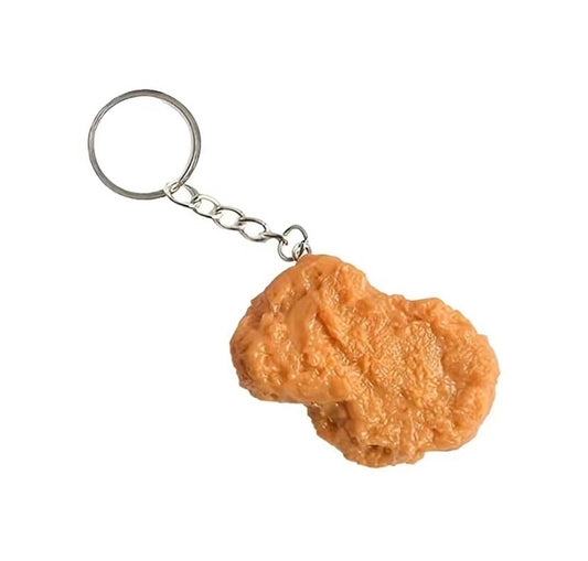 Chicken nugget keychain