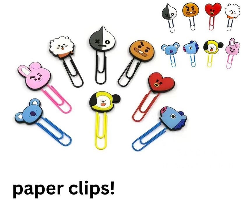 Bt21 inspired paper clips