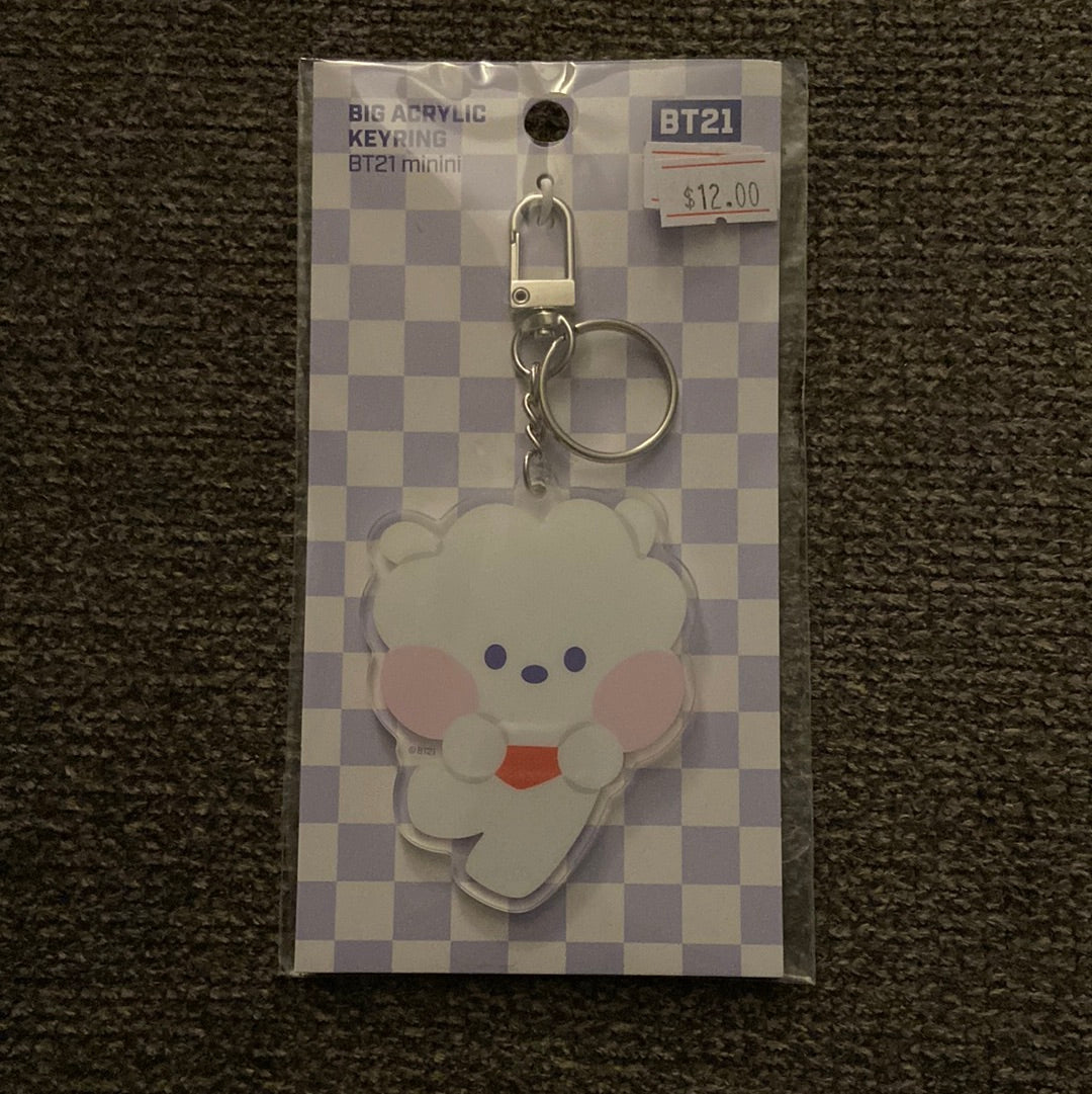 BT21 acrylic keychains