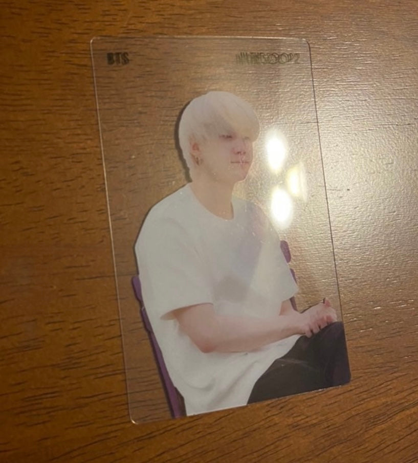 BTS Suga (Yoongi) Mini tour Photocards