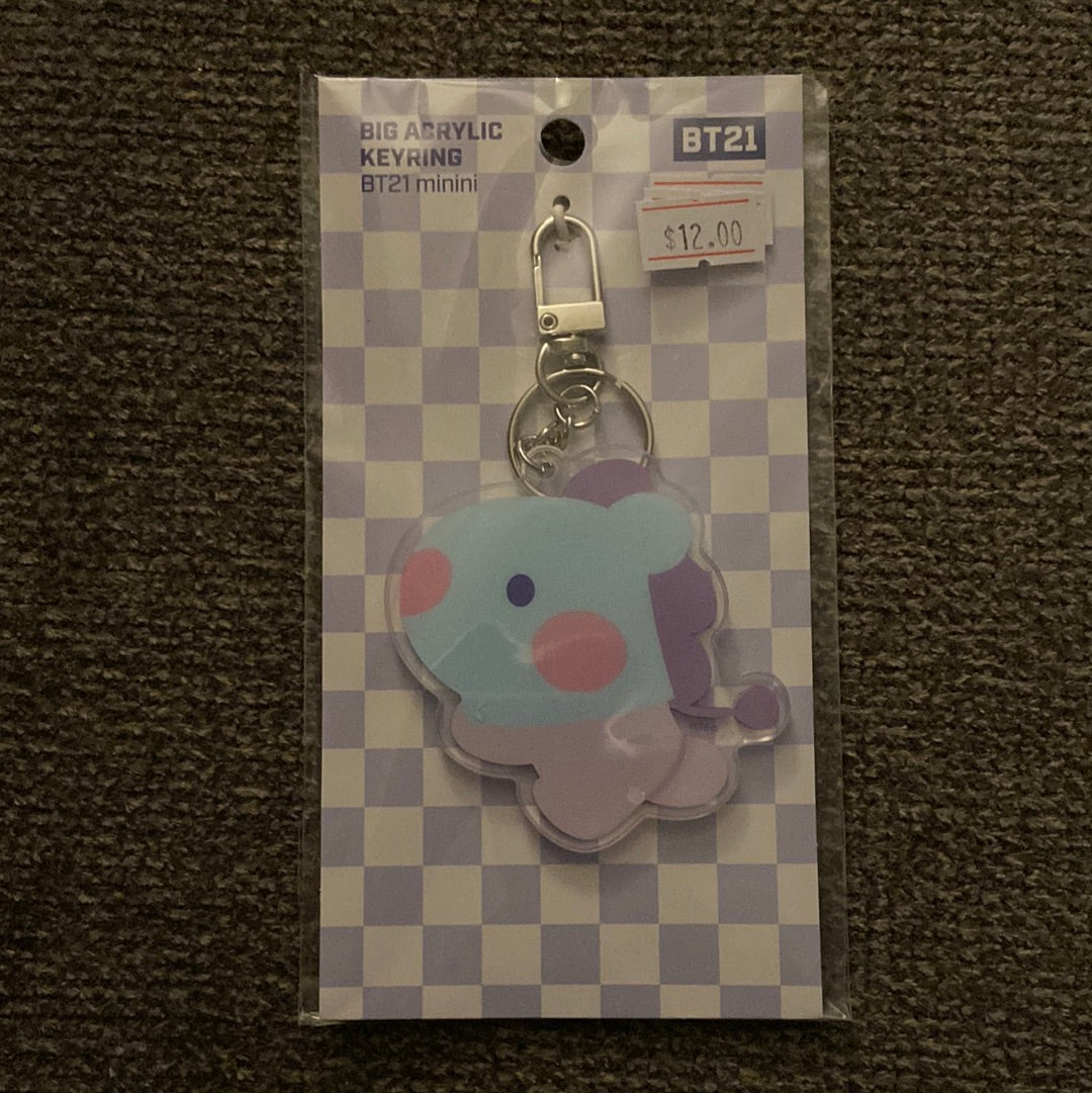 BT21 acrylic keychains