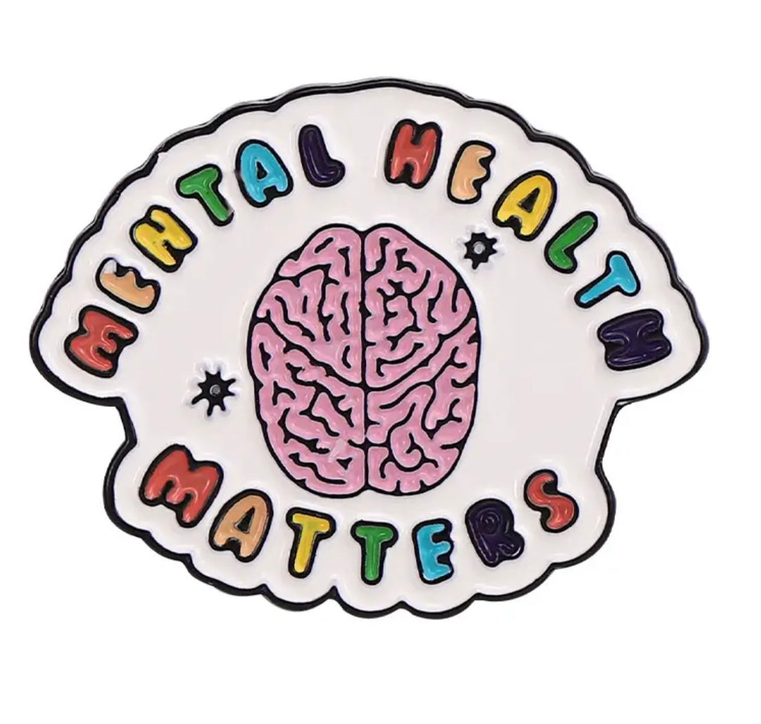 Mental Health Matters Pin