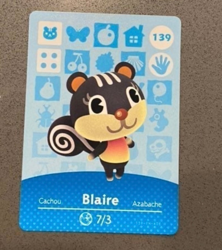 Nintendo and Sanrio Animal Crossing Amiibo cards (individual)