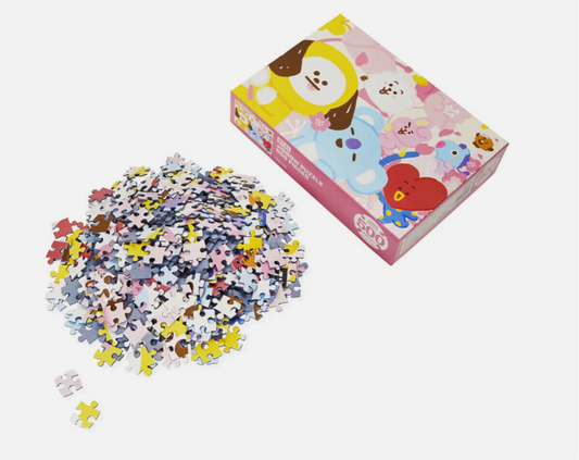 BT21 Spring Cherry Blossom 500 pcs Jigsaw Puzzle