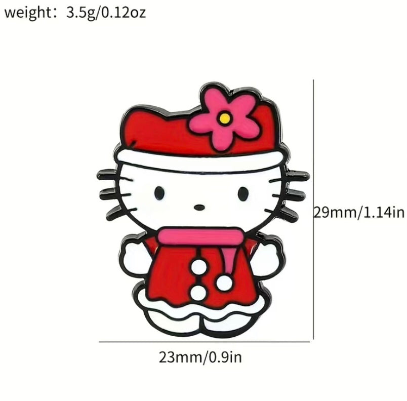 Sanrio inspired holiday pins