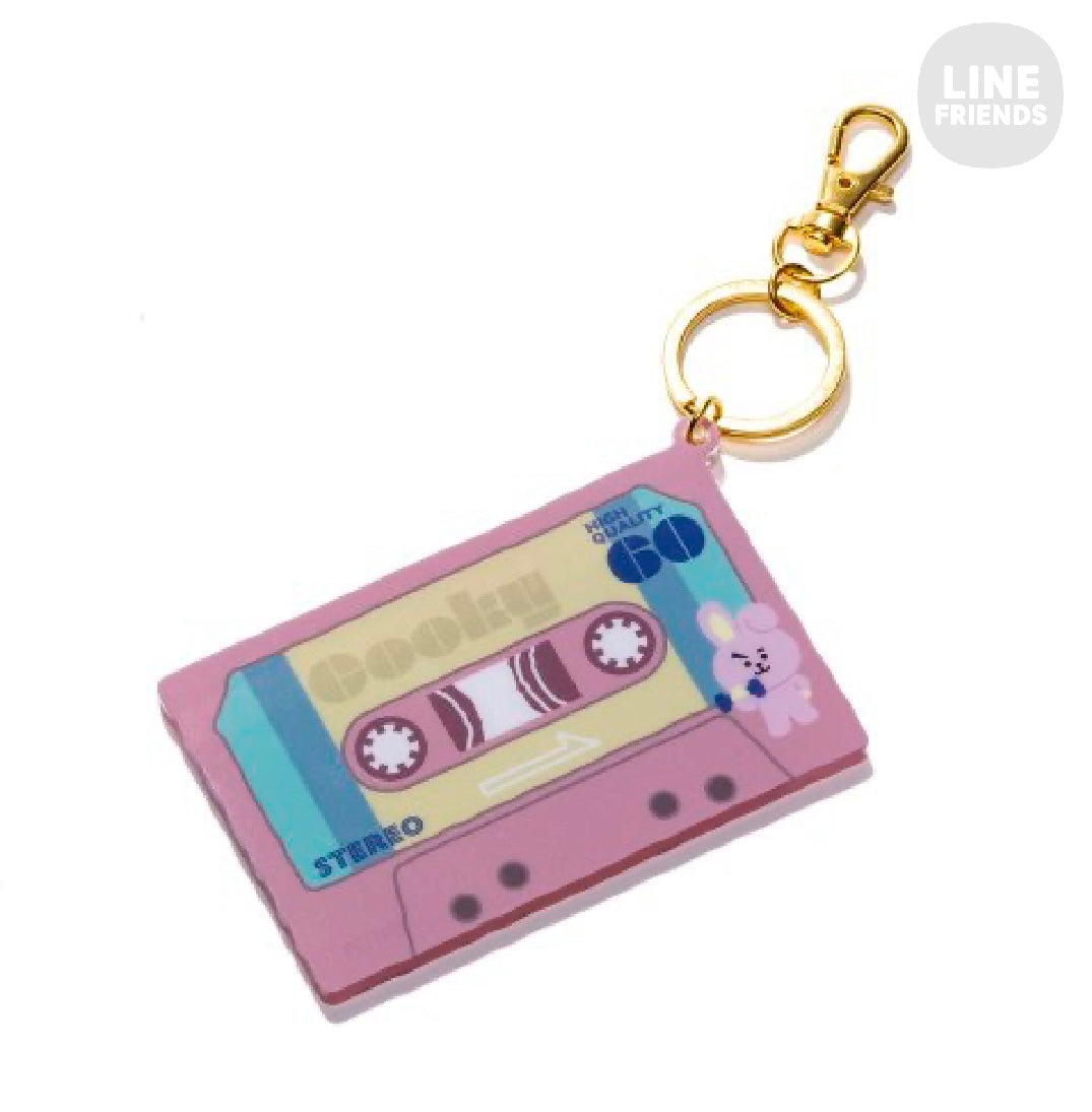 BT21 Cassette Keychain