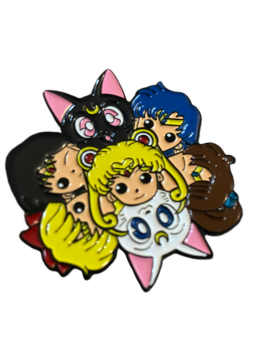 Sailor moon group pin