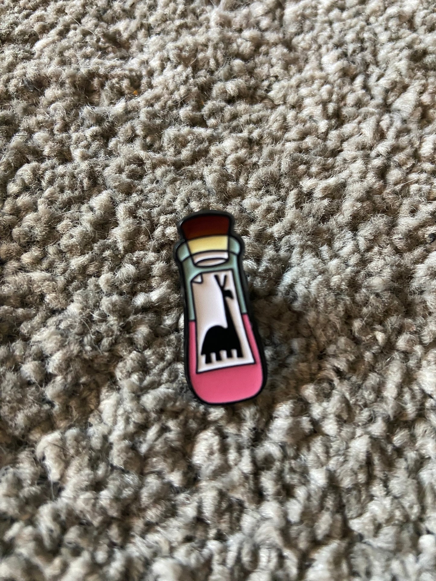 Llama poison pin