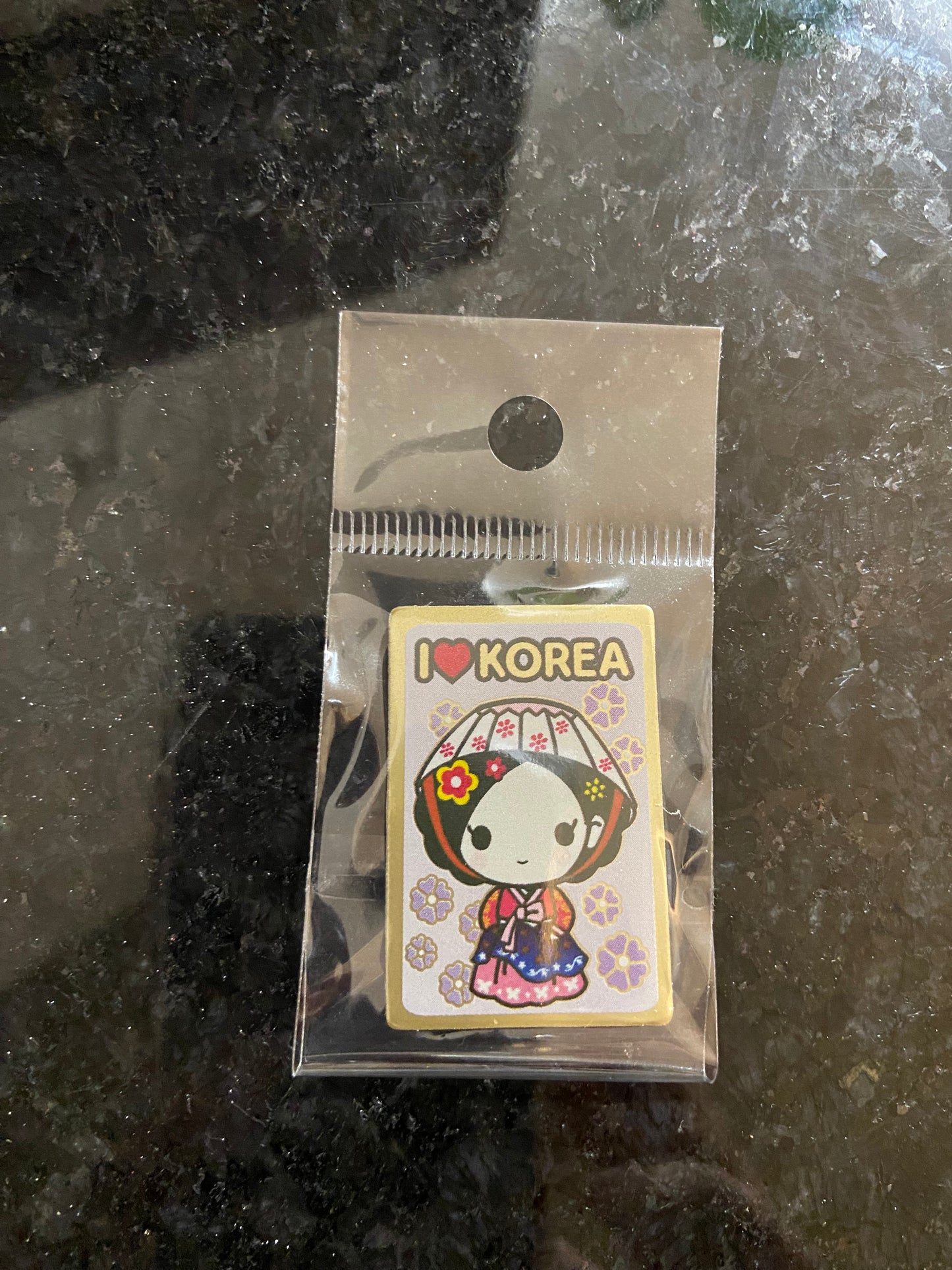 Korea souvenir magnets