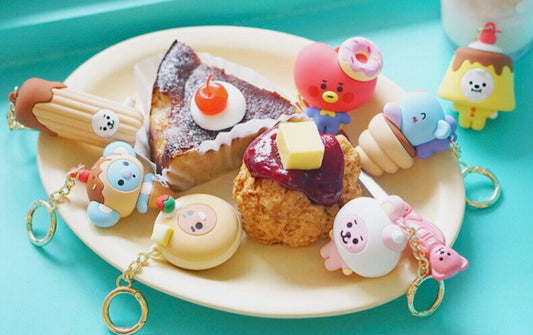 BT21 Sweet Things Figure Keyring