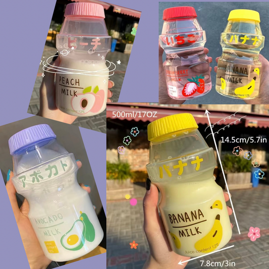 Kawaii Bottles Milk/yogurt themed