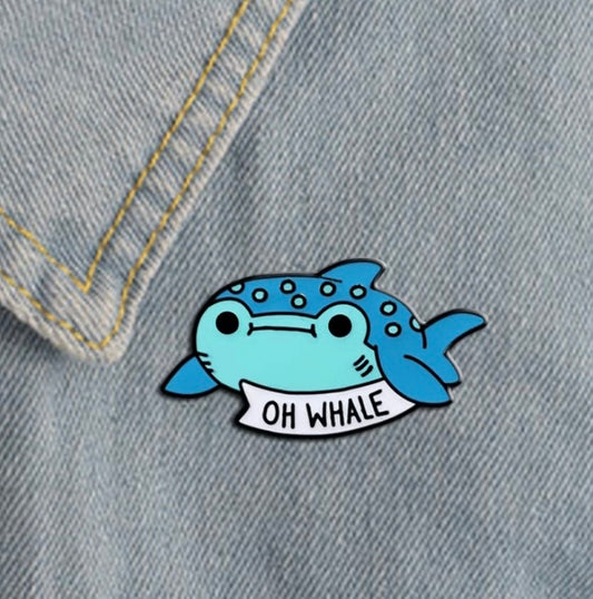 Oh Whale pin