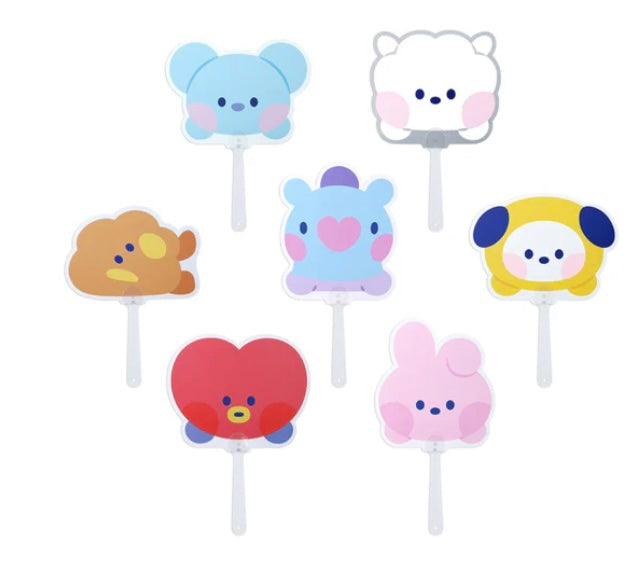 BT21 picket hand fan