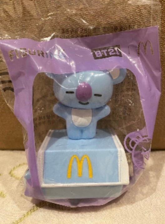 BT21 x McDonald’s collab toys