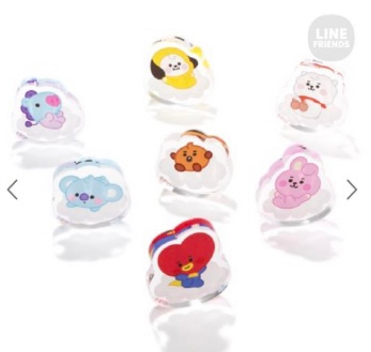 BT21 Japan Acrylic Rounders blind box