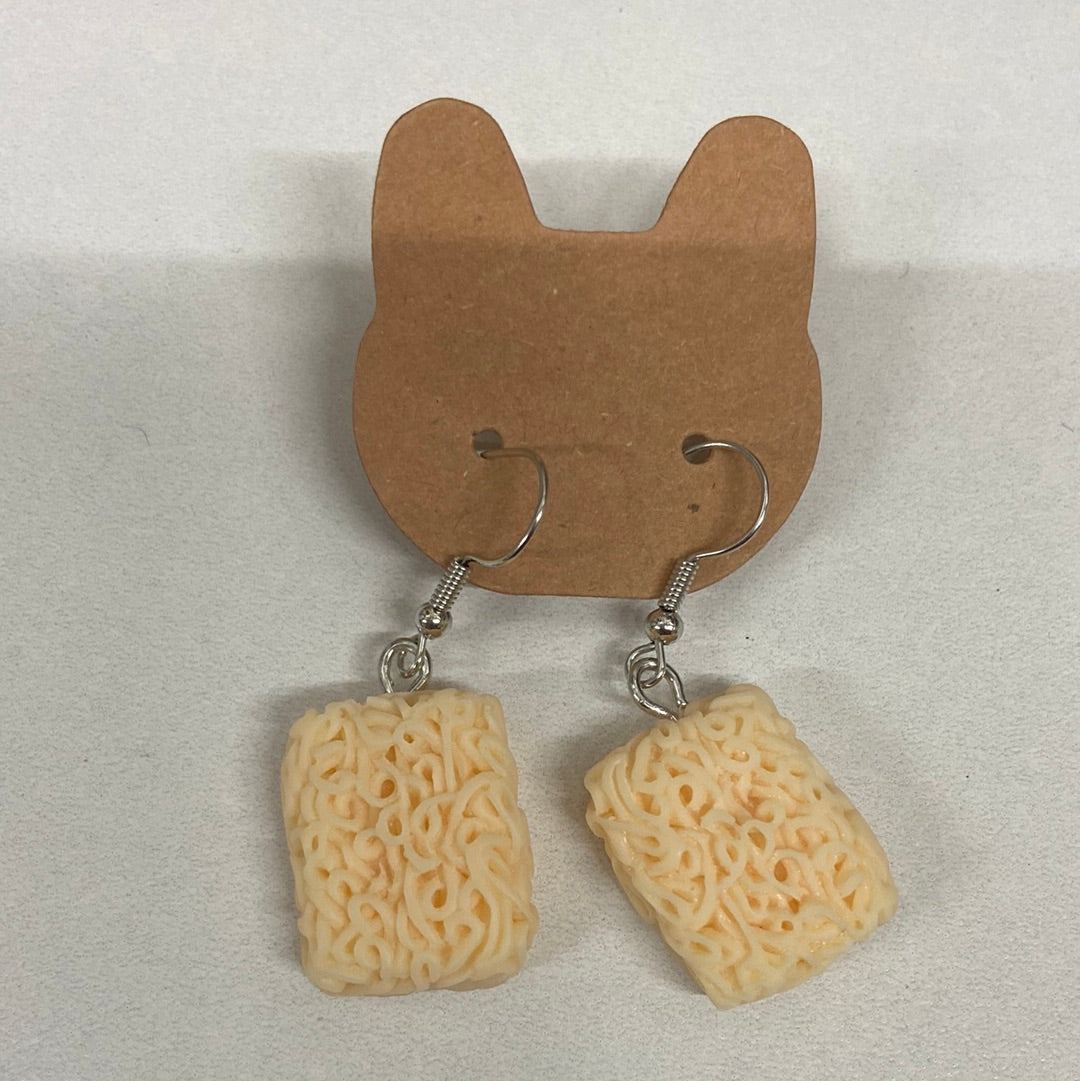 Ramen themed earrings