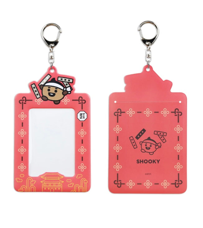 BT21 dalmajung Hanbok pc holder keychains