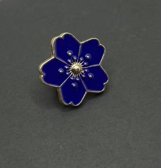 Flower pins