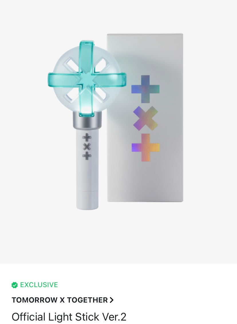 TXT (Tomorrow by Together) Lightstick Version 2. (V2)