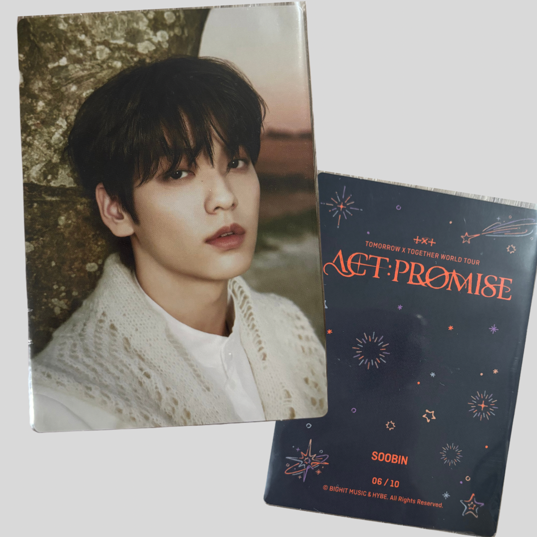 Tomorrow by Together (TXT) Act:Promise Tour merch Photo cards