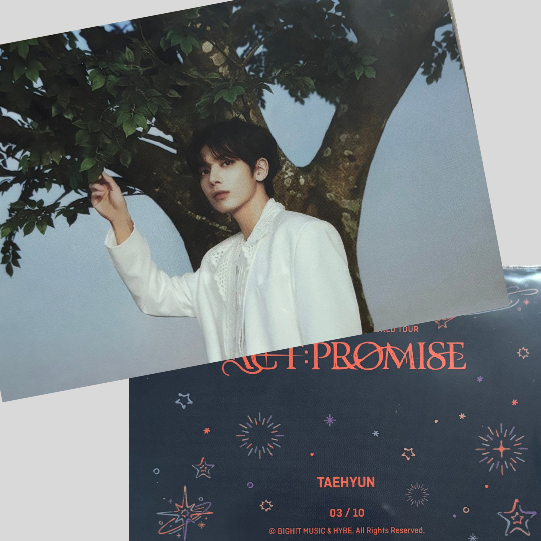 Tomorrow by Together (TXT) Act:Promise Tour merch Photo cards