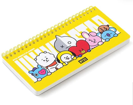 BT21 weekly calendar